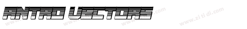 Antro vectors字体转换
